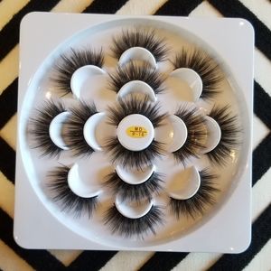 7 pair THICK multilayered false eyelashes